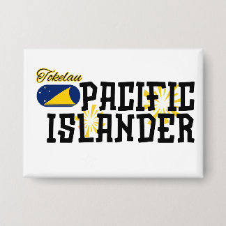 Badge Tokelau Button Pacifique Islander Polynésien