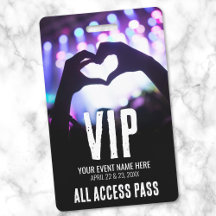 Tous les événements d'accès VIP