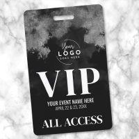 Tout Accès Votre Logo Noir Blanc VIP