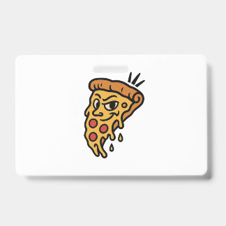 Badge 🍕 Tranche de pizza effrontée