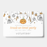 Trunk or Treat Modern Chic Halloween Party