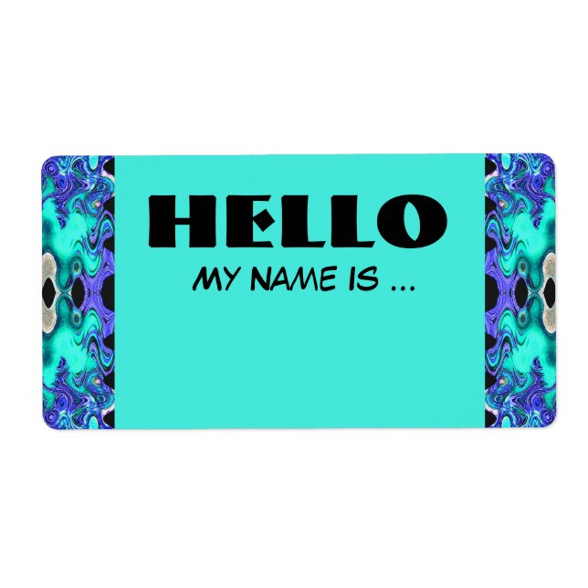 badge Turquoise Blue (Devant)
