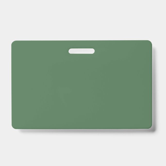 Badge Uni vert mousse (Avant)