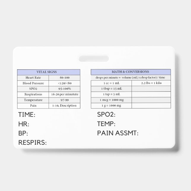 Badge Valeurs de laboratoire (Face)