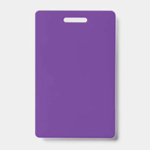 Badge Vertical Plastic ID Event Access