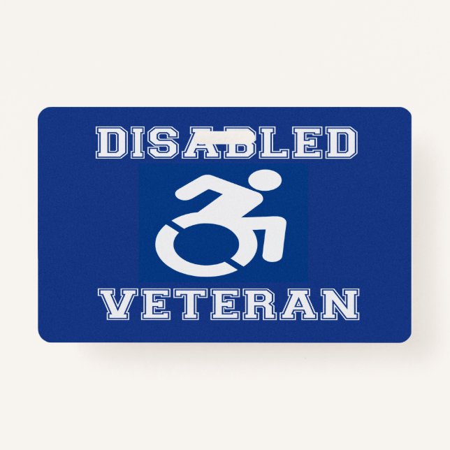 Badge Vétérinaire handicapé (Devant)