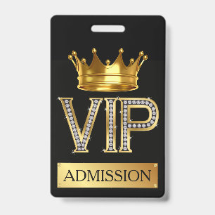 BADGE VIP