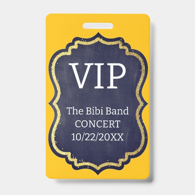 Badge VIP (Avant)