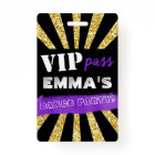 VIP Purple & Gold N'importe quel Événement Pass An