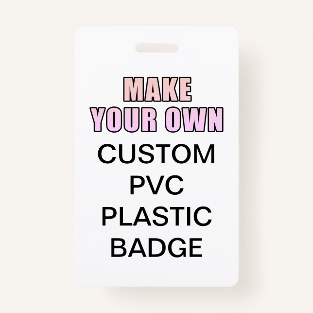 Badge Votre carte PVC personnalisée d'identité Office (Devant)