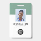 Votre logo Entreprise Santé Sage Vert