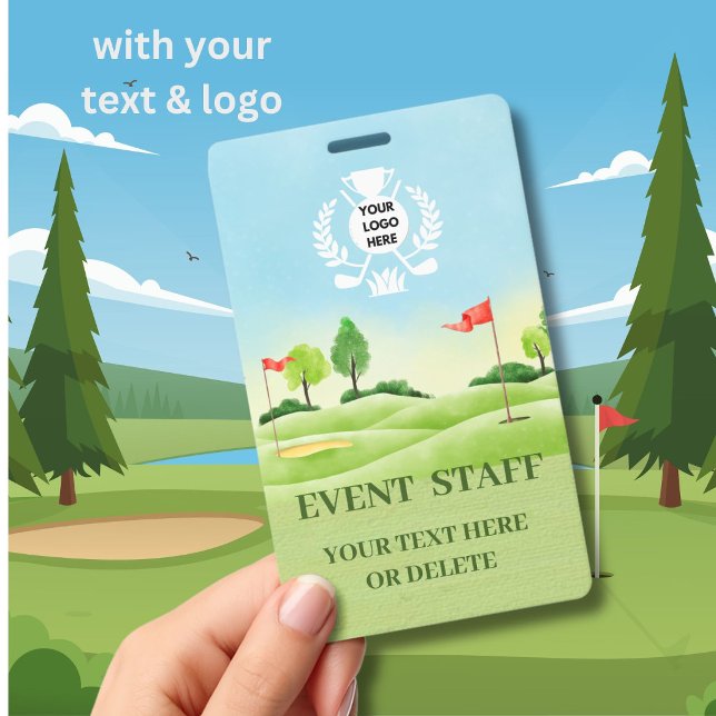 badge with logo golf theme (Creator Uploaded)