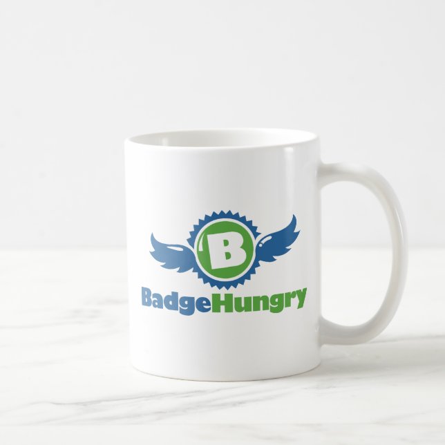 BadgeHungry "Flying B" Mug (Right)