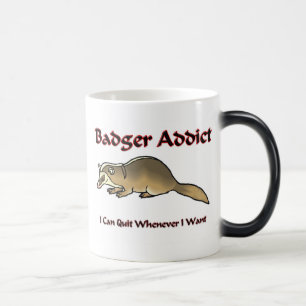Badger Addict Magic Mug