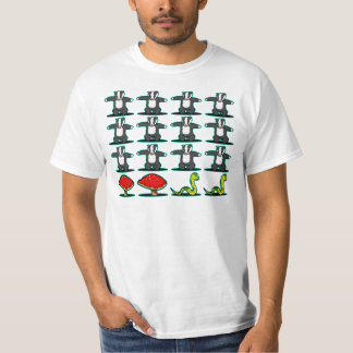 Badger, badger, badger, mushroom, oh snake! T-Shirt