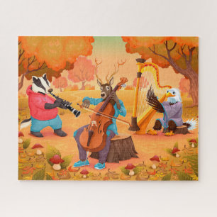 Badger, Buck and Eagle Forest Band Puzzle