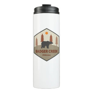 Badger Creek Wilderness Oregon Bear Thermal Tumbler