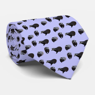 Badger Frenzy Tie Double Sided Print (Lilac)
