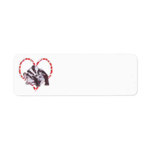 BADGER HEART (Devant)