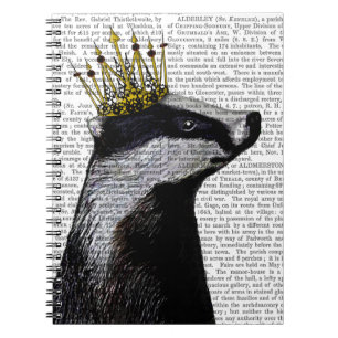 Badger King Notebook