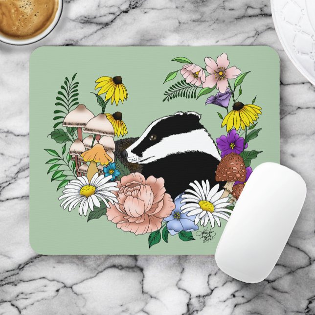 Badger Mouse Pad (Creator Uploaded)