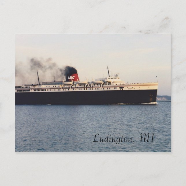 Badger Postcard (Front)