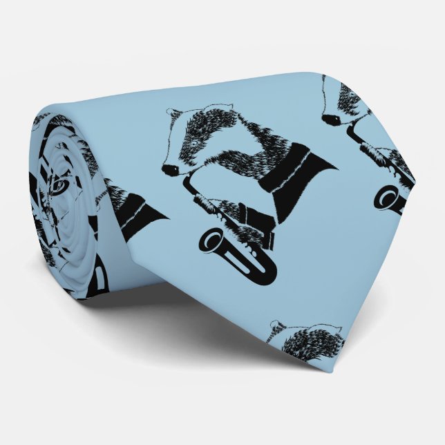 Badger Saxophone Customizable Tie (Rolled)