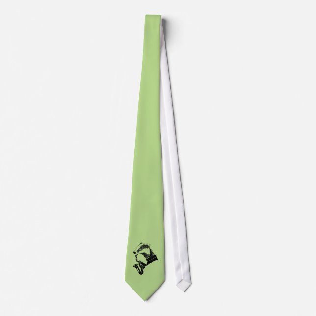 Badger Saxophone Tie (Front)
