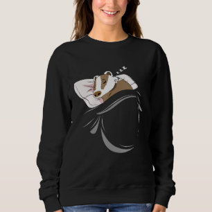 Badger Sleeping Animal Pyjamas Nap Pjs Outfit Badg Sweatshirt