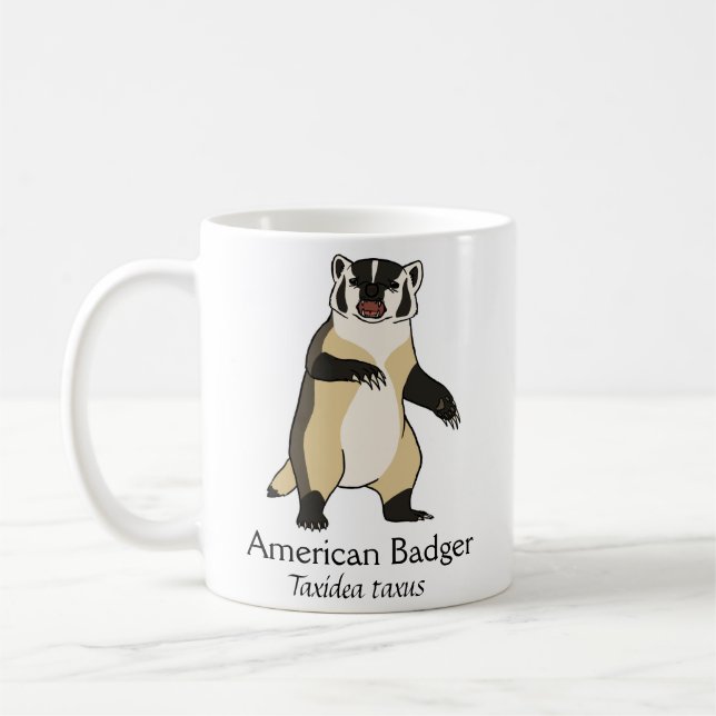 Badger vs. Badger Mug (Left)