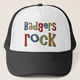 Badgers Rock Trucker Hat
