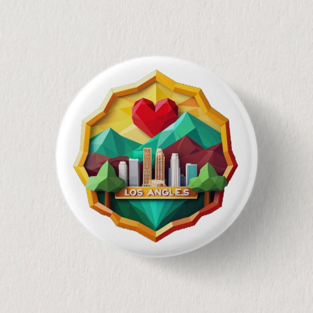 Badges 1 Inch Round Button (Front)
