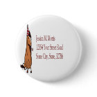 Étiquette de l'adresse de retour de partie