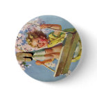 Swing vintage, Fille qui se balancent dans un arbr