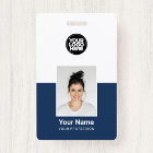 Badges d'ID de sécurité de l'entreprise photo pers