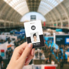 Badges d'ID de sécurité de l'entreprise photo pers