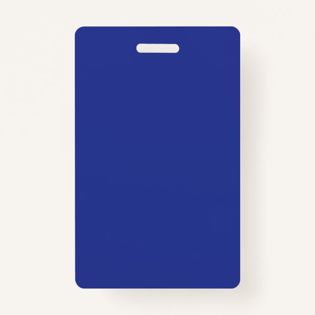 Badges d'ID personnalisés | Photo. Couleur. Logo.  (Devant)