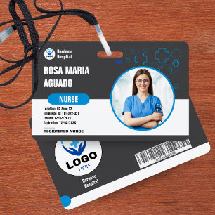 Badges d'identification personnalisés pour hôpitau