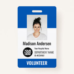 Badges d'identification photo avec Clip ou Lanyard