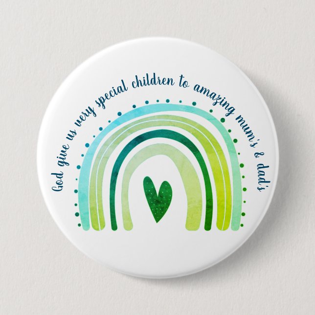 Badges - God gives... 3 Inch Round Button (Front)