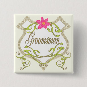 Badges Mariages Groomsman