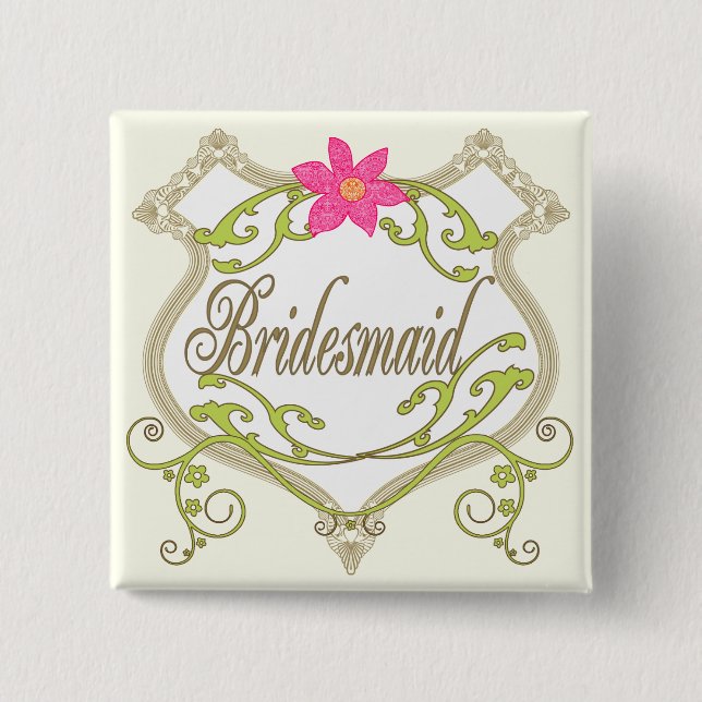 Badges Mariages Groomsman (Devant)