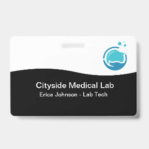 Badges nominatifs en gros pour le personnel de lab