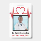 Badges photo et texte personnalisés Médicales