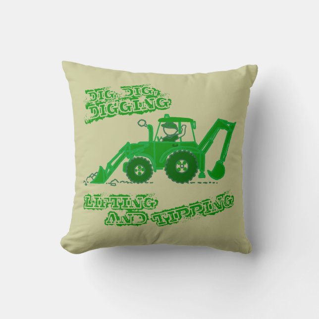 Badine le coussin vert défonceur de garçon (Recto)