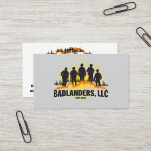 Badlanders LLC Carte de visite