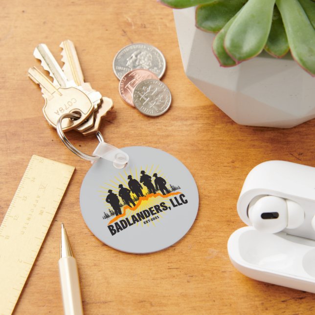 Badlanders LLC Keychain (Desk)