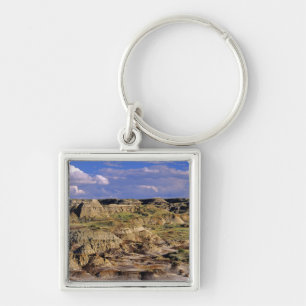 Badlands at Dinosaur Provincial Park in Alberta, 2 Keychain