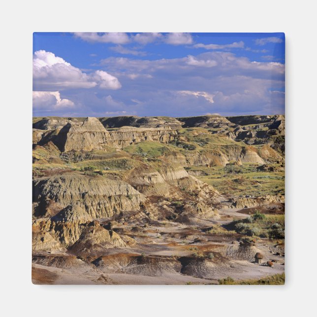 Badlands at Dinosaur Provincial Park in Alberta, 2 Magnet (Front)