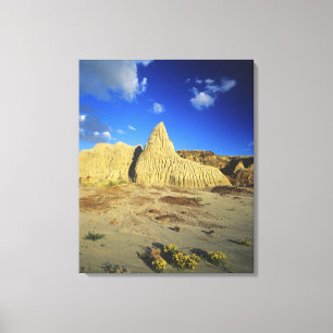 Badlands formations at Dinosaur Provincial Park 7 Canvas Print